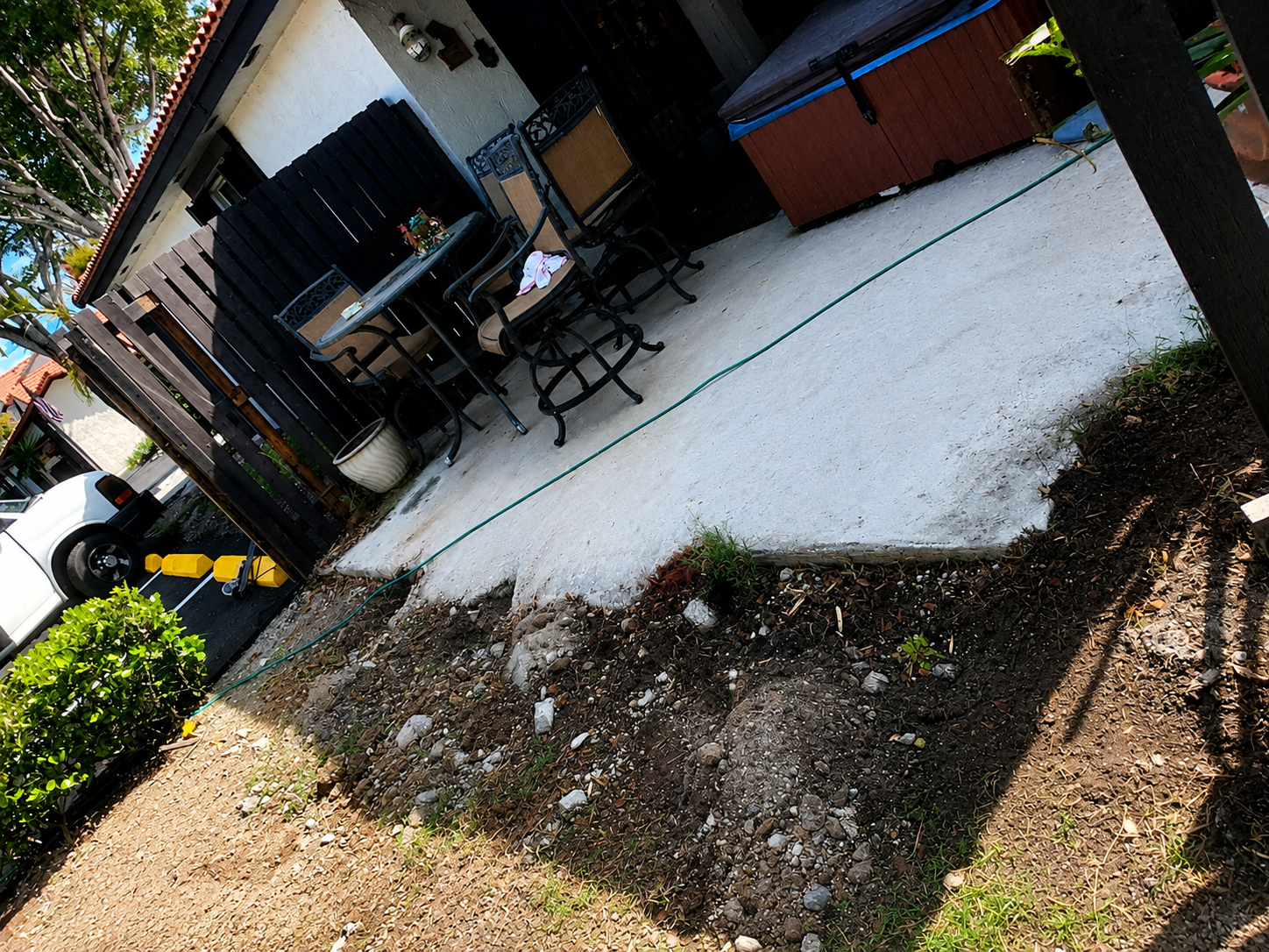 Fence installation